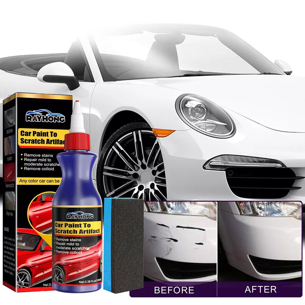 3 PC Car Wax Scratches Repair Kit Polishing Detailing Paint Scratch Remover Care