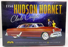 Moebius Models 1954 Hudson Hornet Club Coupe Model Kit Sealed