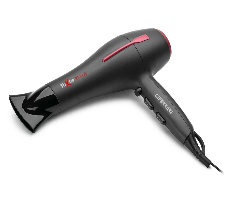 Asciugacapelli Phon G3Ferrari G30702 Texta Style 2000 W Rosso con Diffusore, fotografia 4 di 7