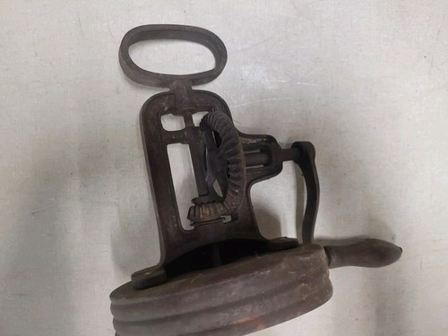 Vintage Butter Churn Lid & Paddle, Unbranded, Germany, 5.5" Long - Picture 2 of 7