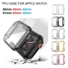 For Apple iWatch Series 8 7 6 5 4 3 2 TPU Screen Case Cover Shell 360 Ultra Slim