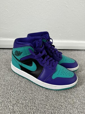 jordan turquoise and purple