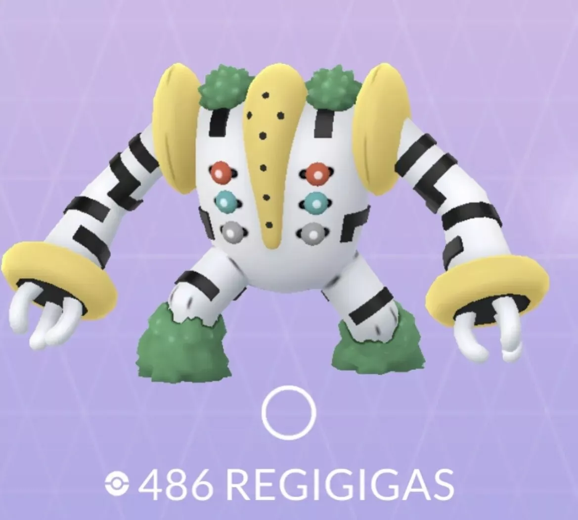 Pokémon GO ⚪ Regigigas ⚪ Registered or Not Registered Trade (30 days)