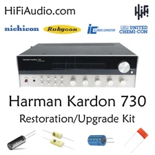 Harman Kardon 730 HK730 receiver restoration kit upgrade recap capacitor rebuild