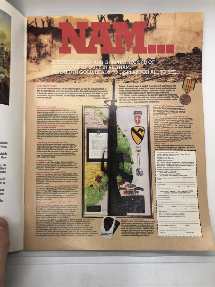 Military History Magazine April 1988 feature - Lost Battalion - Image 2 of 4