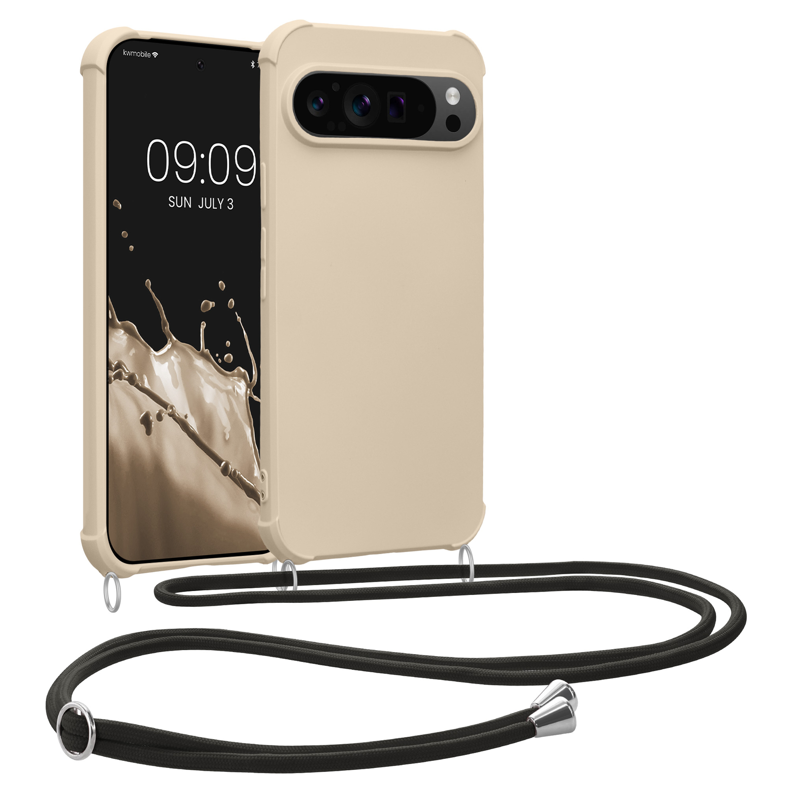 Удобный чехол-накладка для Google Pixel 9 Pixel 9 Pro mit Umhängekette 