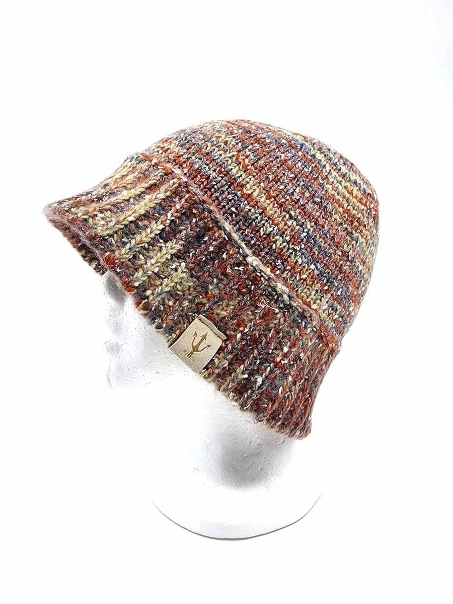 Hatzzi - Mixed Multicolor Winter Knit Bucket Hat | eBay