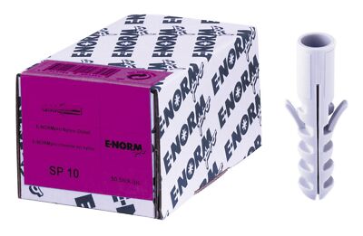 E-NORMpro Nylondübel SP 8 - 100 Stück