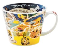 Moomin Valley Map Design Soup Mug Cup Yamaka Japan, New, Free Shipping on sale Moomin Valley Map Design Soup Mug Cup Yamaka Japan, New, Free Shipping on sale