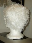 Chemo Fun Fur Hat Hairy Cap Soft feeling white — photo 3