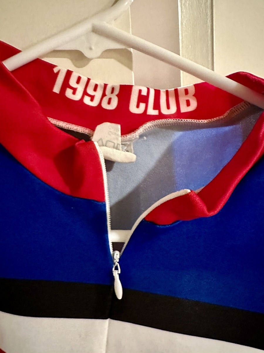 Maillot Cycliste Vintage Voler California Republic 1998 – Taille M, Motif Graphique, Pour Le Style Rétro à Vélo !