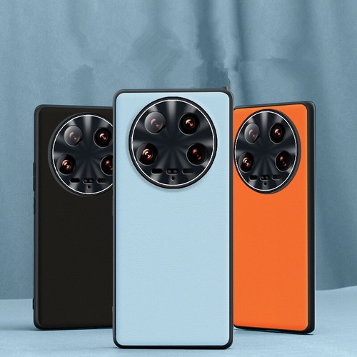 Para Xiaomi 14 Ultra, Lujo Antigolpes Cuero PU Híbrido Funda Sensación Recubrimiento - Imagen 10 de 22