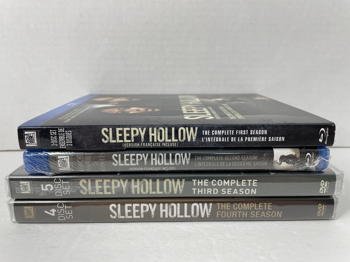 Sleepy Hollow Complete Series Season 1, 2, 3, 4 Blu-ray and