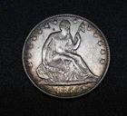 1855-O Seated Liberty Half Dollar 50C 90% Silver US Coin