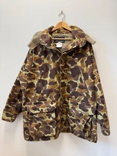 Mount'n Prairie Jacket Size XL Duck Hunting Camo Waterproof Hooded Coat JU7