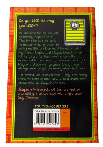Girls Under Pressure PB 2007 by Jacqueline Wilson | Young Adult Fiction - Picture 10 of 10