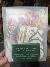 NEW IN BOX Anna Simply Griffin Gratitude Card Making Kit  Gift AG-1556H-AS