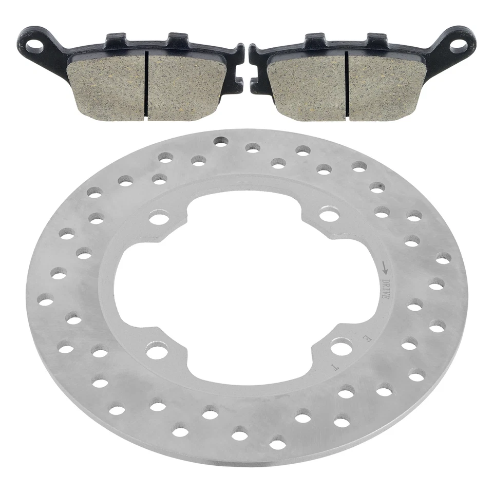 Rotor de disco de freio traseiro com pastilha de freio compatível com Honda CBR900RR 1993 - 2003 - Imagem 4 de 4