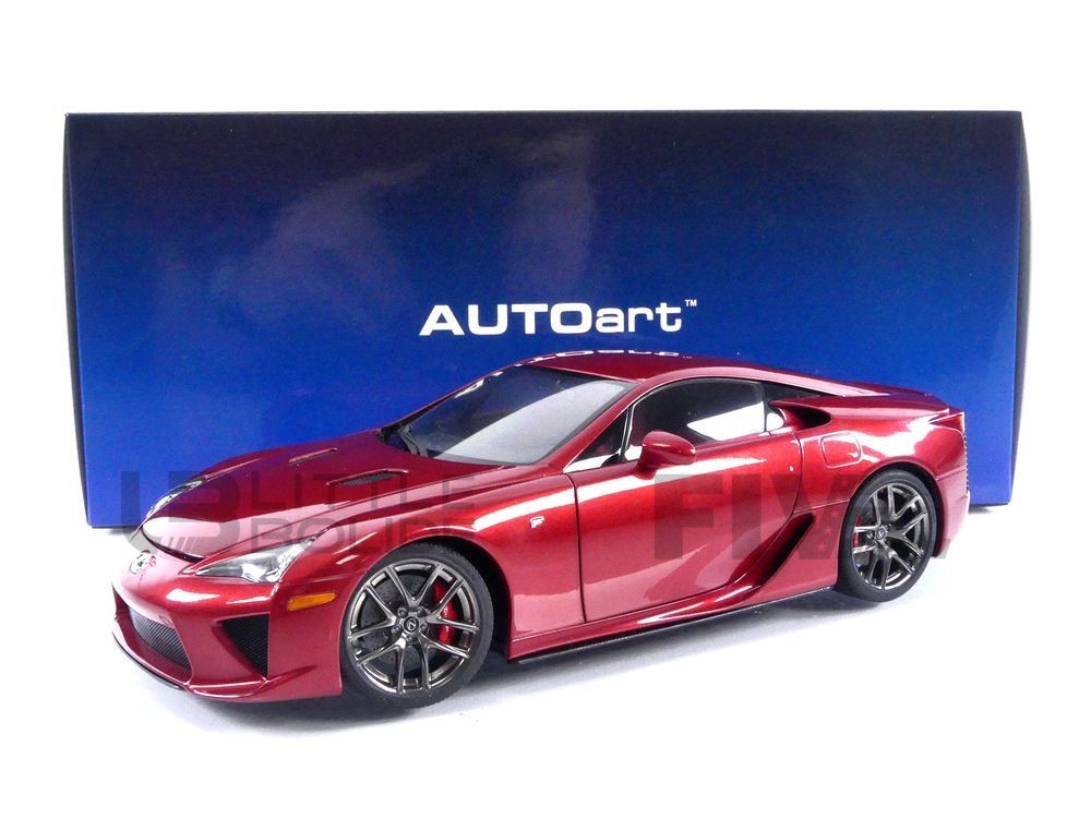 オートアート　LEXUS LFA 1/18 AUTOart Lexus LFA (Pearl Red) Car Model - LIVECARMODEL.com
