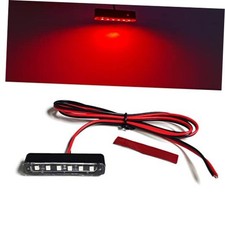 Waterproof Plate Light with 6 LED, License Plate Light Backup Light Tail Red