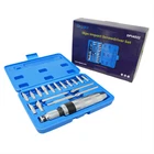 Impact Screwdriver Driver Set 1/2" Sq Dv Pro Tool Storage 18pc