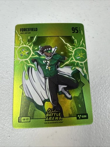2025 Bo Jackson Battle Arena GBF-127 Forcefield Justin Fields Green Icon Glow
