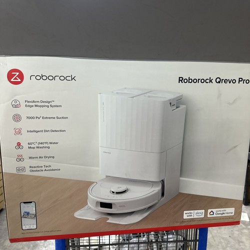 Roborock Qrevo Pro Robot Vacuum and Mop with FlexiArm Edge Mopping - Picture 2 of 4