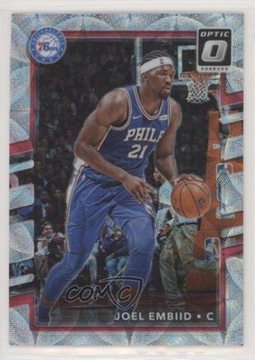 2017-18 Panini Donruss Optic Premium Box Set Prizm 169/249 Joel Embiid #112 00a4