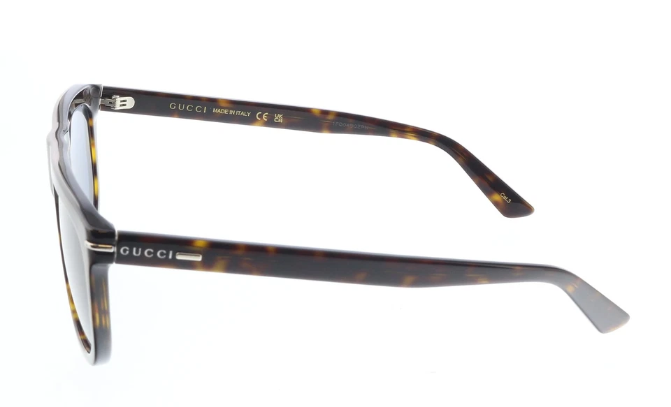 Gafas de sol cuadradas Gucci GG1726S-002 Havana para hombre Foto 3 de 4