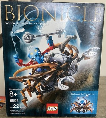 Lego Takua & Pewku 8595 Bionicle Brand New Sealed Set Matoran Crab Pakari Mask