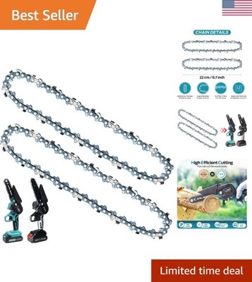 6 Inch Chainsaw Chain, Replacement Chains for Almost 6-inch Cordless Electric...
