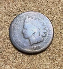 1873 Indian Head Small Cent Copper Coin BN Philadelphia Mint Circulated