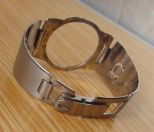 per Omega Chronostop & Dynamic Bracciale Personalizzato Stain.steel/Regolabile-N.Mint Vintage