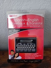 Brand-New FRANKLIN Translator And Phrasebook Spanish - English Model TES-121