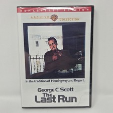 The Last Run 1971 DVD George C Scott Warner Archive Remastered New Sealed