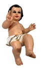 14" Niño Jesus  Con  Ojos De Vidrio ,Manos Movibles Hecho en Mexico Baby Jesus