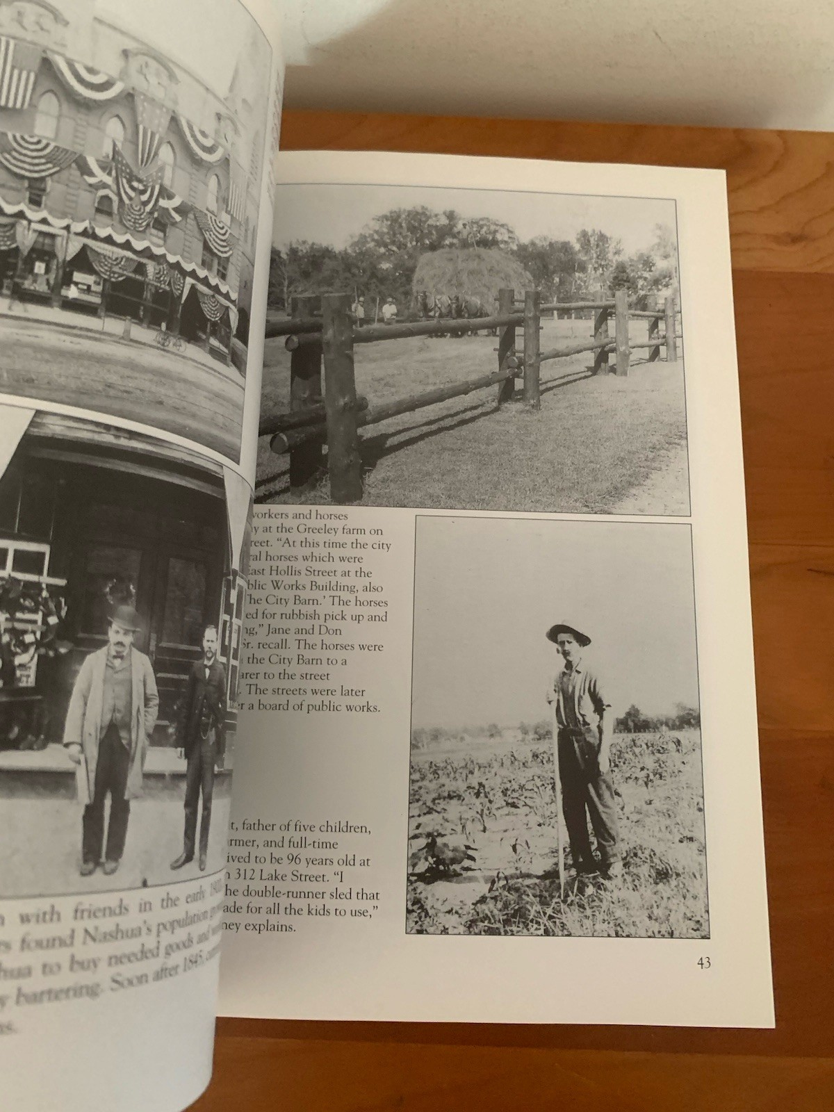 New Hampshire History Books - Lot of 4 - Nashua - Portsmouth