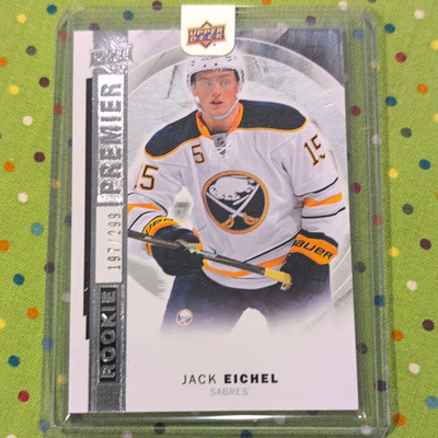 Upper Deck 2015-16 Premier Rookie Jack Eichel Buffalo Sabres RC R-41