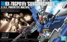 Bandai HGUC(018) 1/144 HG Gundam GP01Fb RX-78GP01Fb Mobile Suit 0083 Model Kit