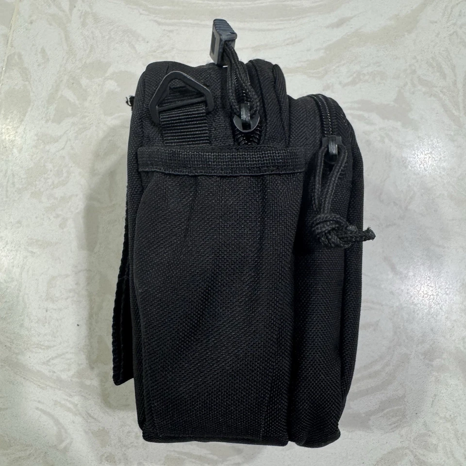 Case Logic Camera Travel Bag Case Black Nyon Belt Loop, 4 Compartments, NO STRAP - Image 4 of 4