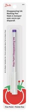 Dritz 694 Disappearing Ink Marking Pen, Purple 1 Count Pack of 1 ,