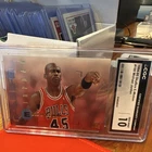SkyBox 1994-95 E-Motion Michael Jordan Chicago Bulls CGC 10 Card #100 gem mint