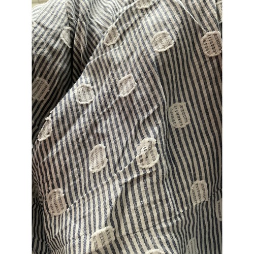 LOFT Baumwollbluse blau gestreift - Bild 4 von 4