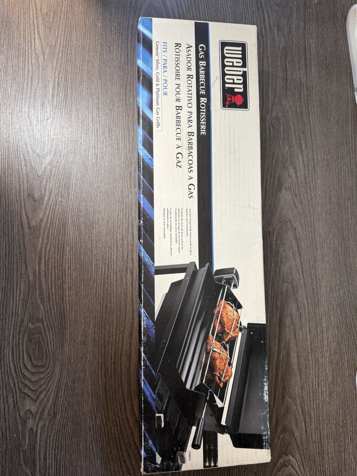 9972 Weber Gas Barbecue Rotisserie Brand New