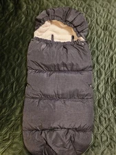 Bebamour Universal Stroller Footmuff , Weather-Proof, Warm Bunting Bag Gray NEW
