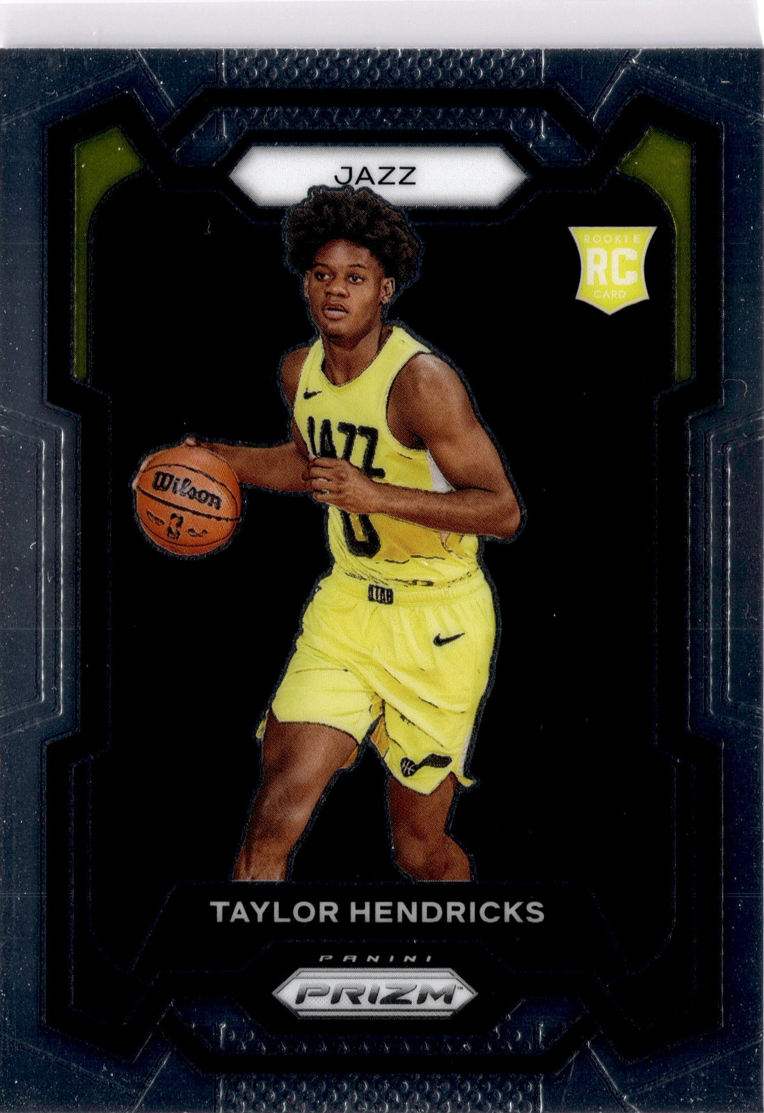 2023-24 Panini Prizm #161 Taylor Hendricks RC (AW)