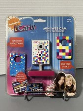 Nickelodeon iCarly Mini Webcam w Faceplates 2009 NIB Rare collectors item