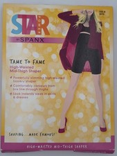 Star Power by SPANX High Waisted Mid Thigh Shaper Natural Size A 36 - NIP