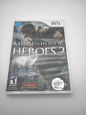 Medal of Honor: Heroes 2 Nintendo Wii CIB Manual Multiplayer Online