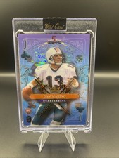 Wild Card Dan Marino/Be. Roethlisberger B2B Blue Holo 1/1